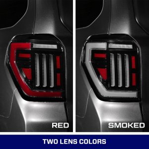 Toyota 4Runner Tail Lights - FORM Lighting - Sequential LED - Red - `10-`24